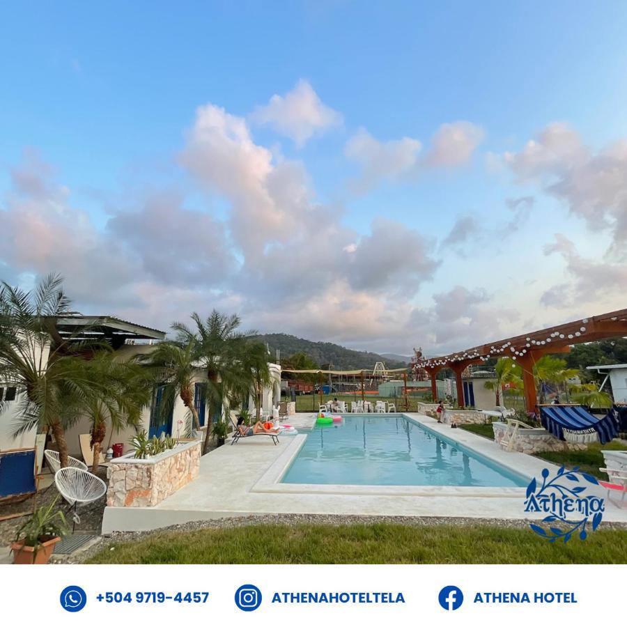 Athena Garden Hotel Tela Exterior photo